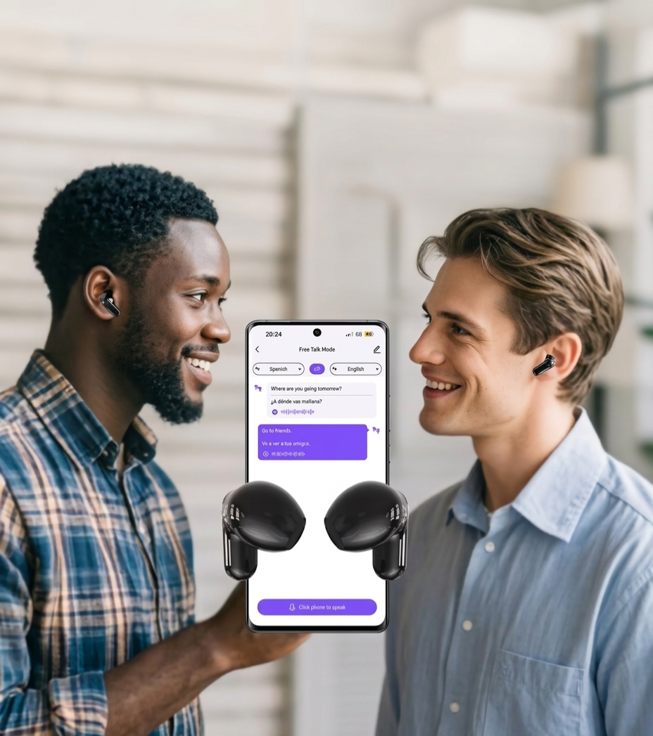 HTC NE20 | The Ultimate AI Voice Translator Earbuds