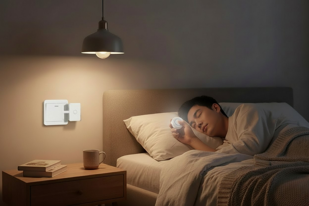 Kimonlo™ Wireless Smart Switch Pusher – Remote & App Control