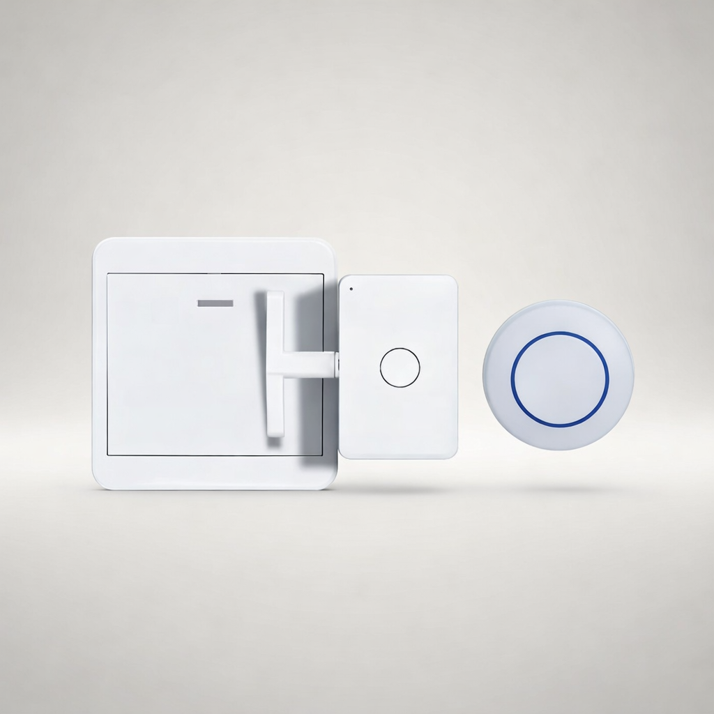 Kimonlo™ Wireless Smart Switch Pusher – Remote & App Control