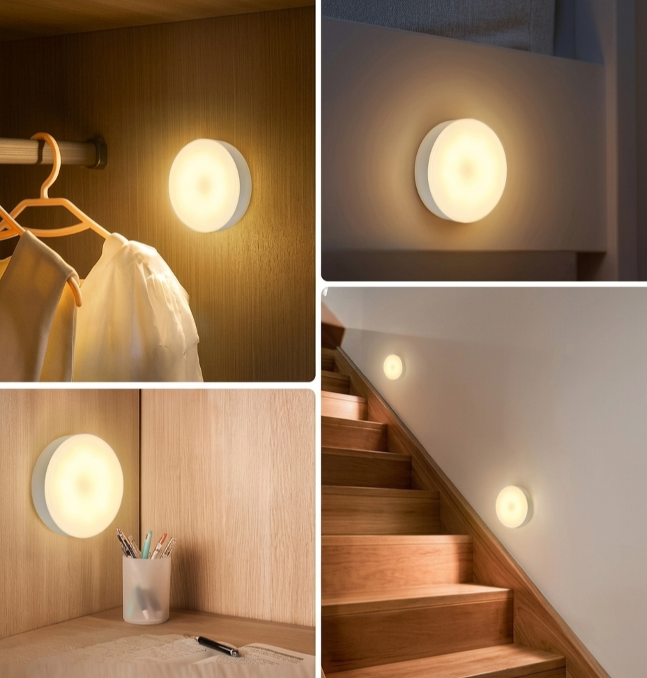 Kimonlo™ Smart Touch Night Light – Rechargeable & Magnetic